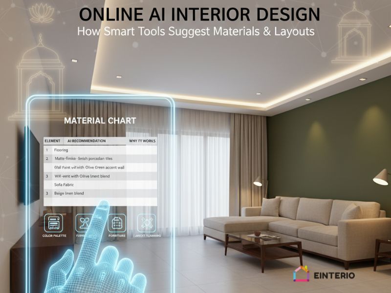 Online AI Interior Design