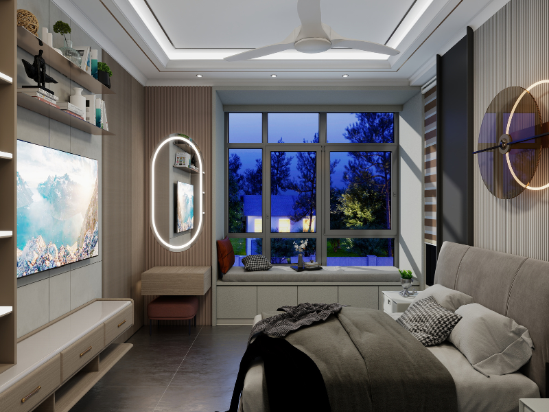 Modern utility bedrooms walkthrough